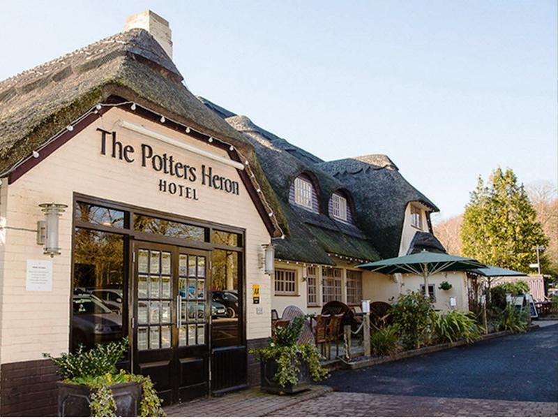 Potters Heron Hotel Romsey Zewnętrze zdjęcie